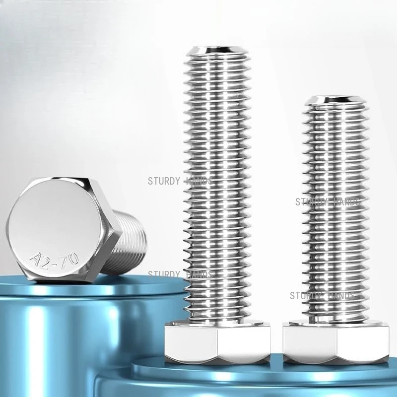 10pcs stainless steel hexagon screws M14M16 high-strength bolt mold pressure plate screws