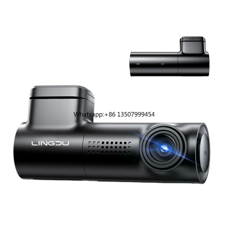 

LINGDU D08 Car Camera 1296P Wifi DashCam Video Recorder Front 1296P Car DVR Driving Dash Cam Car Black Box