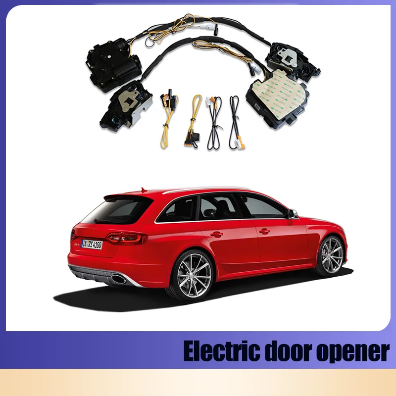 For Audi RS4 Smart Auto Electric Suction Door Lock Automatic Soft Close Door Super Silence Vehicle Door