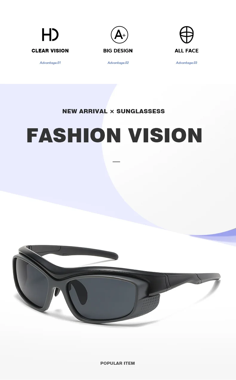 Neu eingetroffen: Beliebte Damen-Sonnenbrillen, Punk-Sonnenbrillen, einzigartige ovale Sonnenbrillen, Herren-Sonnenbrillen, Spiegelgläser, farbenfrohe Y2K-Brillen – Detail 2