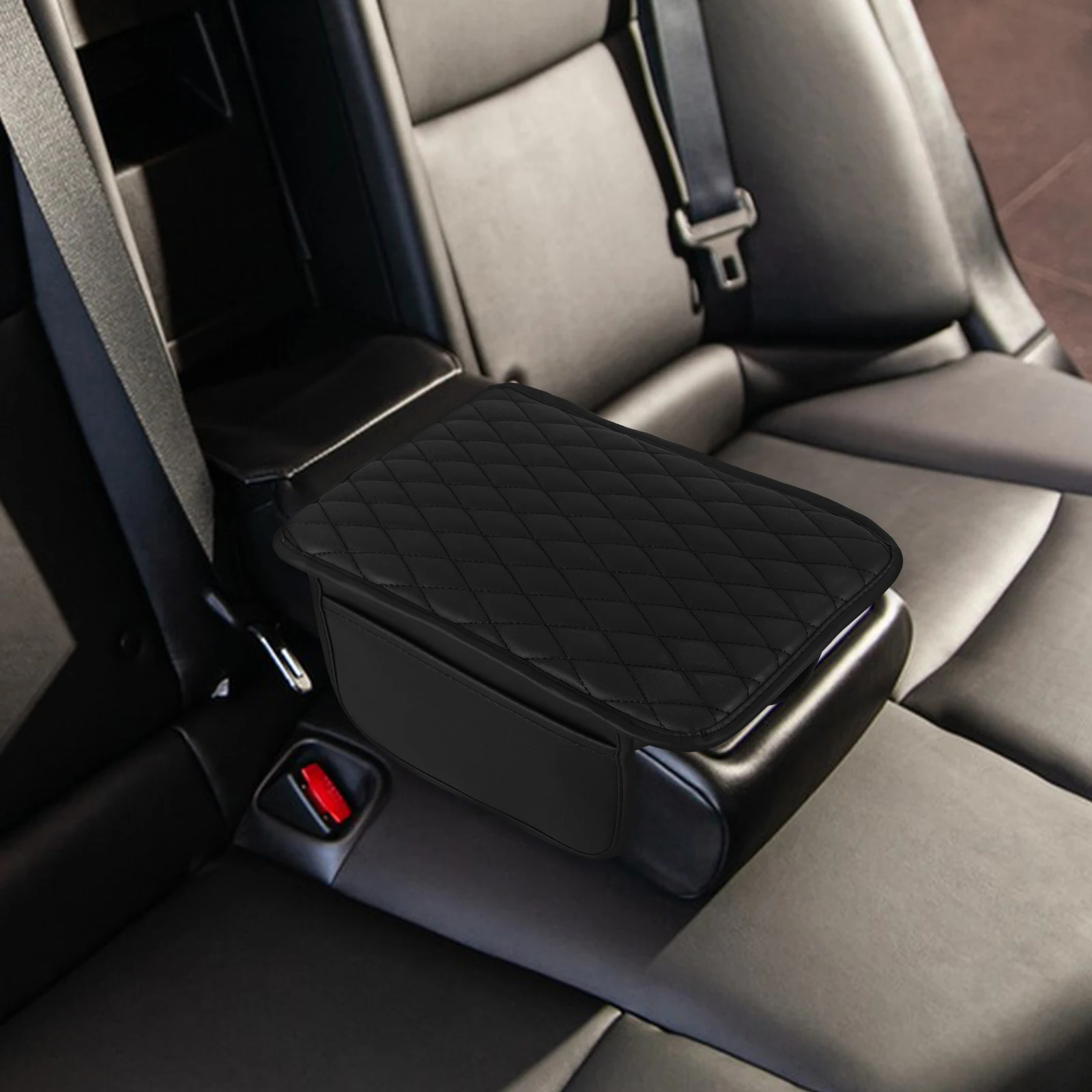 

Car Armrest Pad Central Console Protector Cushion SUV Storage Box Comfortable Driving Elegant Interior Design