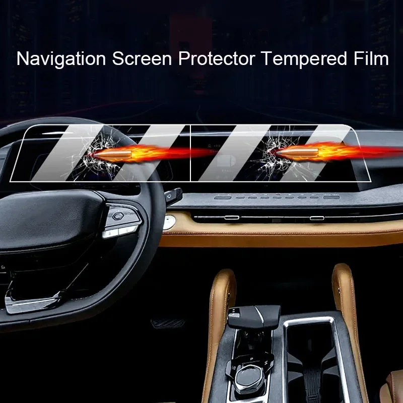 

Для CHANGAN HUNTER PLUS 2023-2025 автомобильный GPS-навигатор, экран, защитная стеклянная пленка, дисплей приборной панели, закаленная наклейка, автоаксессуар