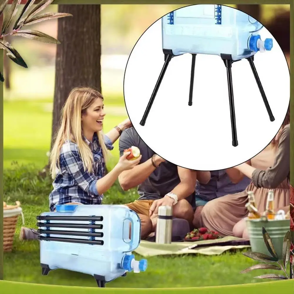 

Reliable-Anti-Slip Camping Bucket Stands Water Cooler Holder For Camping Hiking,Light Weight Fridge Ice Box Holder Kit