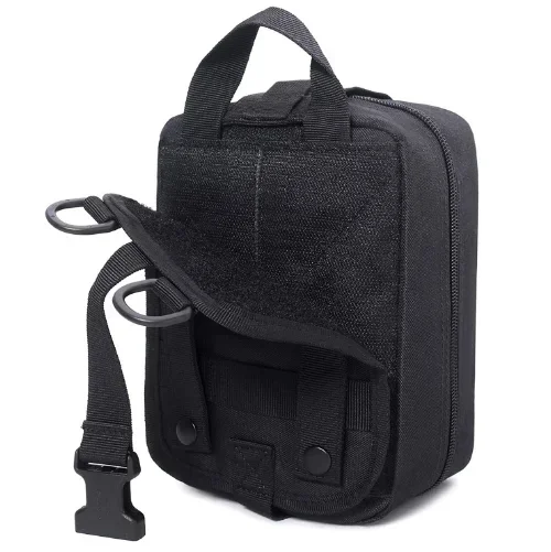 دائم 600D نايلون الأسود الإسعافات الأولية Ifak التكتيكية مزق بعيدا فائدة EMT حقيبة طبية الإسعافات الأولية مول الحقيبة #5
