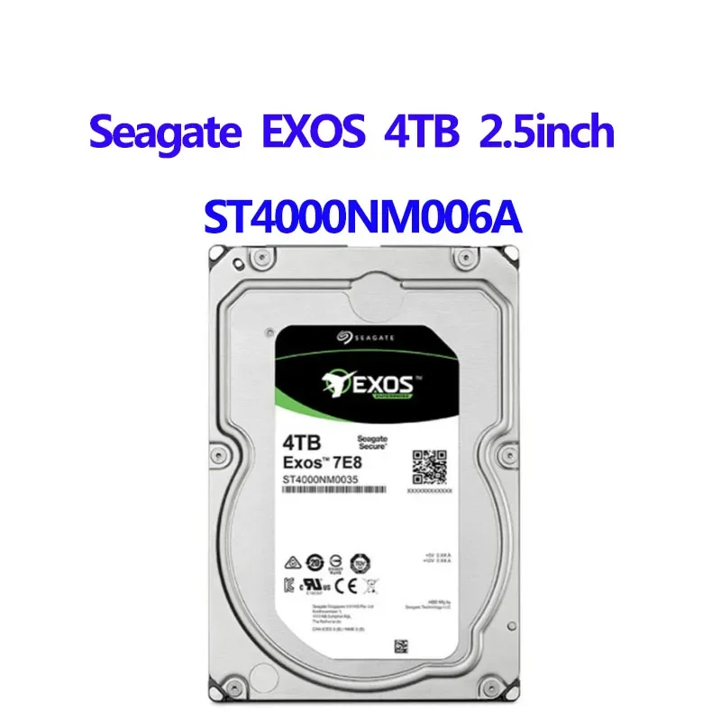 

Внутренний жесткий диск Seagate SAS 4 ТБ ST4000NM006A ENTERPRISE HDD ST4000NM006A 256 Мб, внутренний жесткий диск 2,5 дюйма