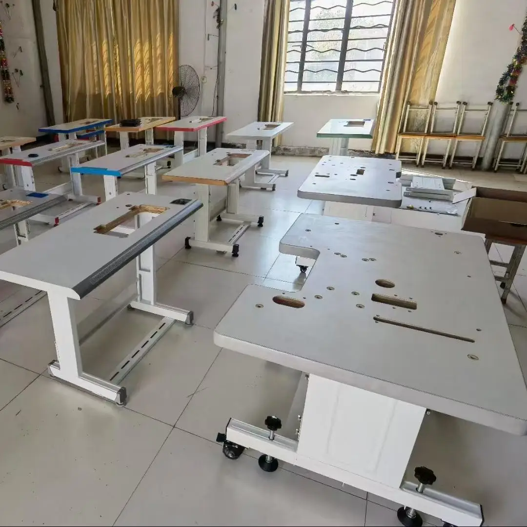 Peripheral Parts of Sewing Machine's Table and Motor