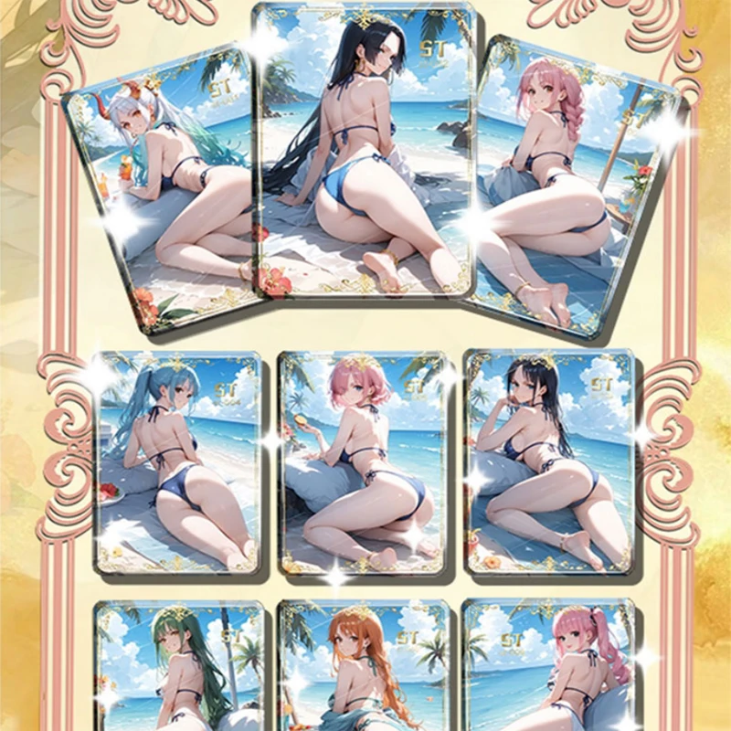 2024 Lastest Wholesale Yuka One Piece Waifu Collection Card Set Boa Nami Robin Uta Booster Box Doujin Toys Trading Gift