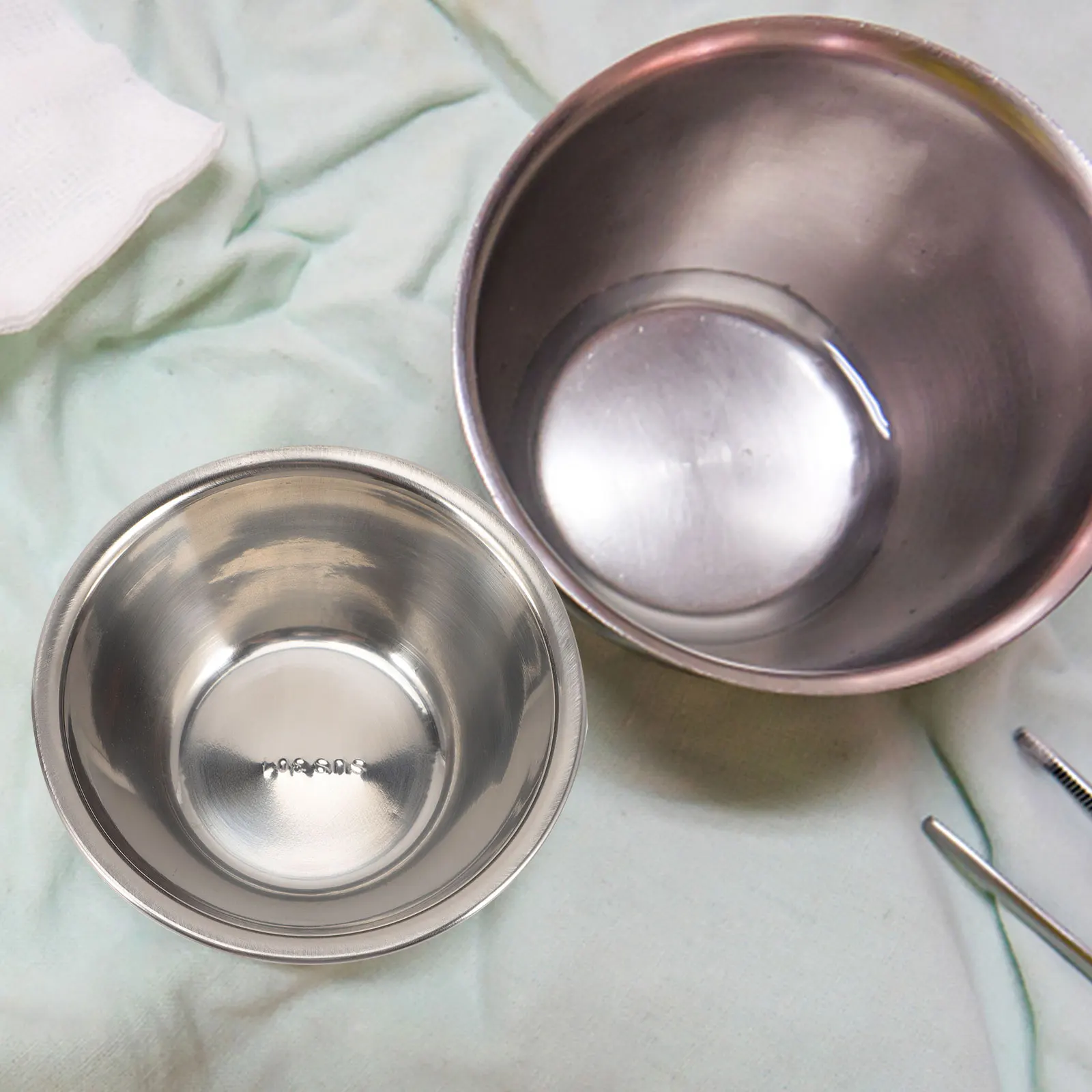 

Stainless Steel Liquid Measuring Cup Disinfection Tool Bowl Hospital Storage Practical Tweezers Multifunctional Pet Supplies