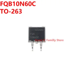 FQB10N60C TO-263, 10PCs