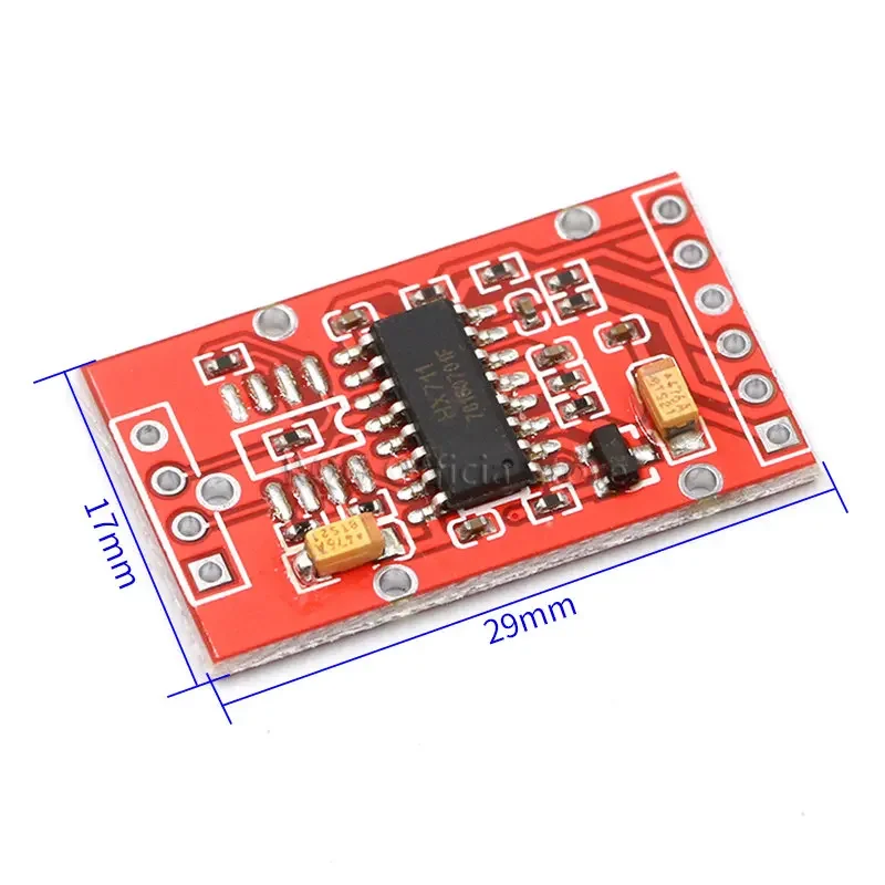 HX711 Dual-channel 24-bit A/D Conversion Weighing Sensor Module with Metal Shied