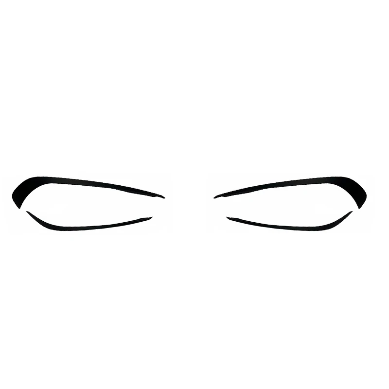 

For Mercedes Benz CLA X117 C117 2013-2016 Front Air Intake Net Air Knife Trim Strip Rear Spoiler Body Modified 3D Sticker Parts