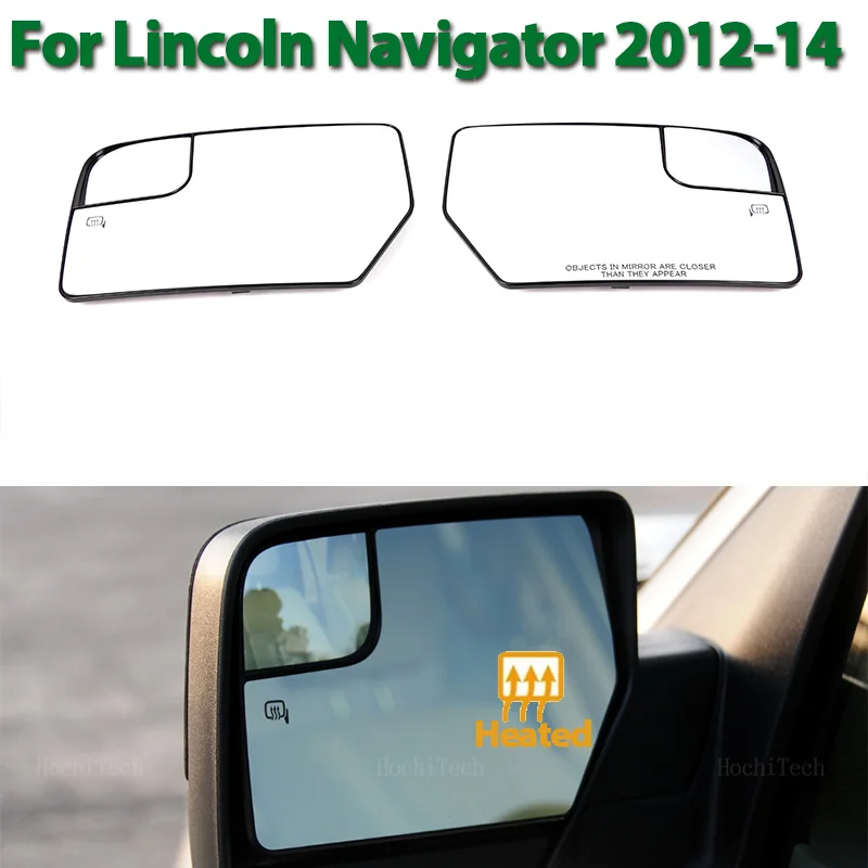 

Side Rearview Mirror Heating Glass Heated Mirror Lens Fit For Lincoln Navigator 2012-2014 Accessories CL1Z17K707A CL1Z17K707C