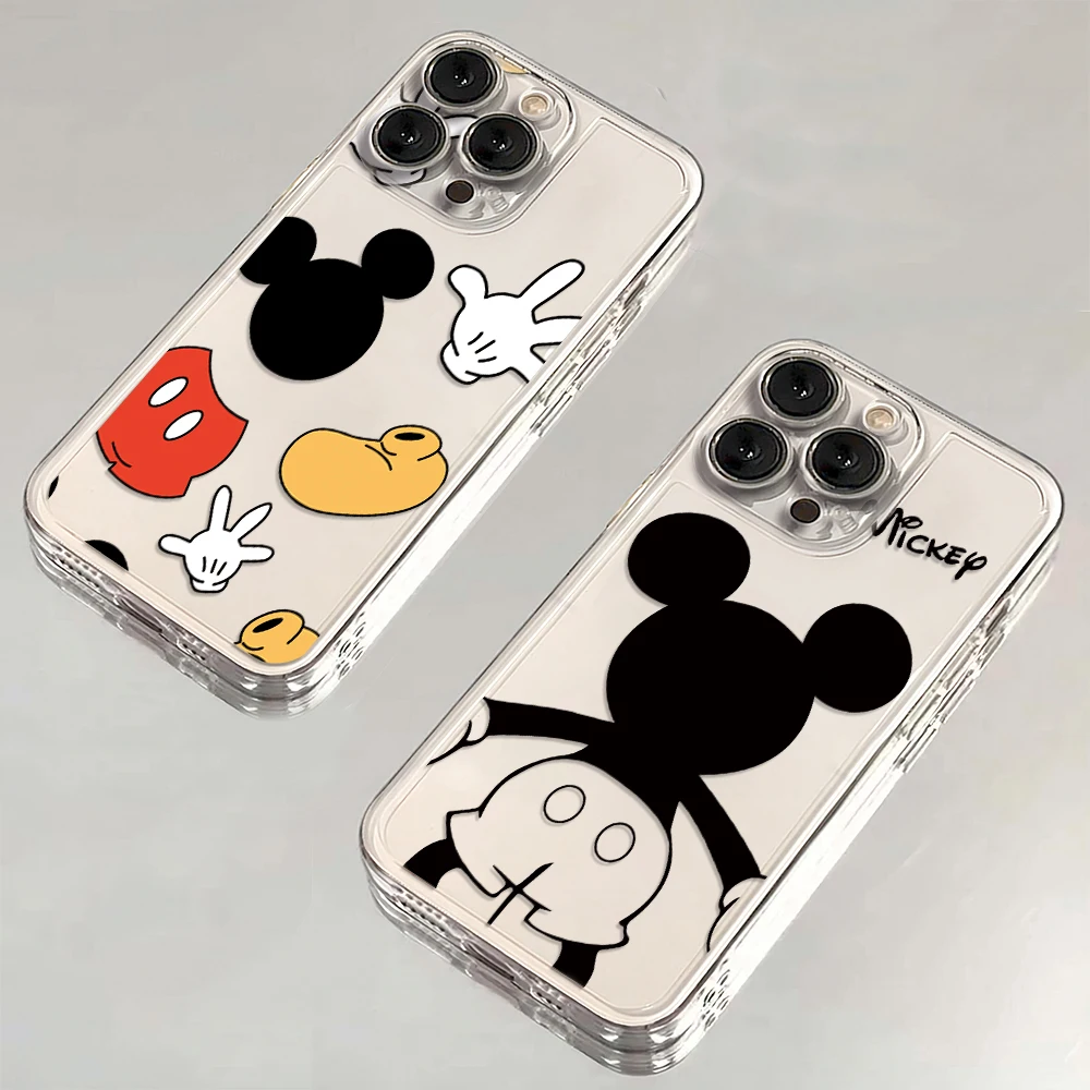 Cute Disneys Mickeys Mouses Phone Case For vivo V40 V30e V29e V27 V25 V23 Y28 Y03 Y17s Y100 Y36 Y27 Y16 Y19s Y35 4G 5G Clear TPU