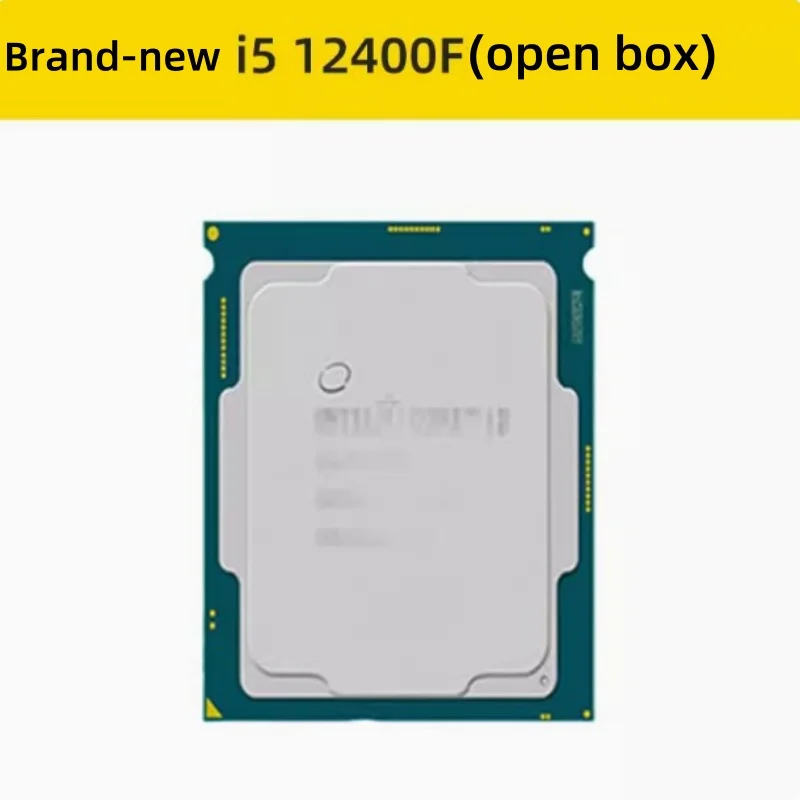 Imagem -02 - Processador Novo do 12o Gen do Core I512400f i5 12400f B660 Z690 2.5 Ghz 10nm l3 = 18m 65w Lga 1700 Caixa Aberta