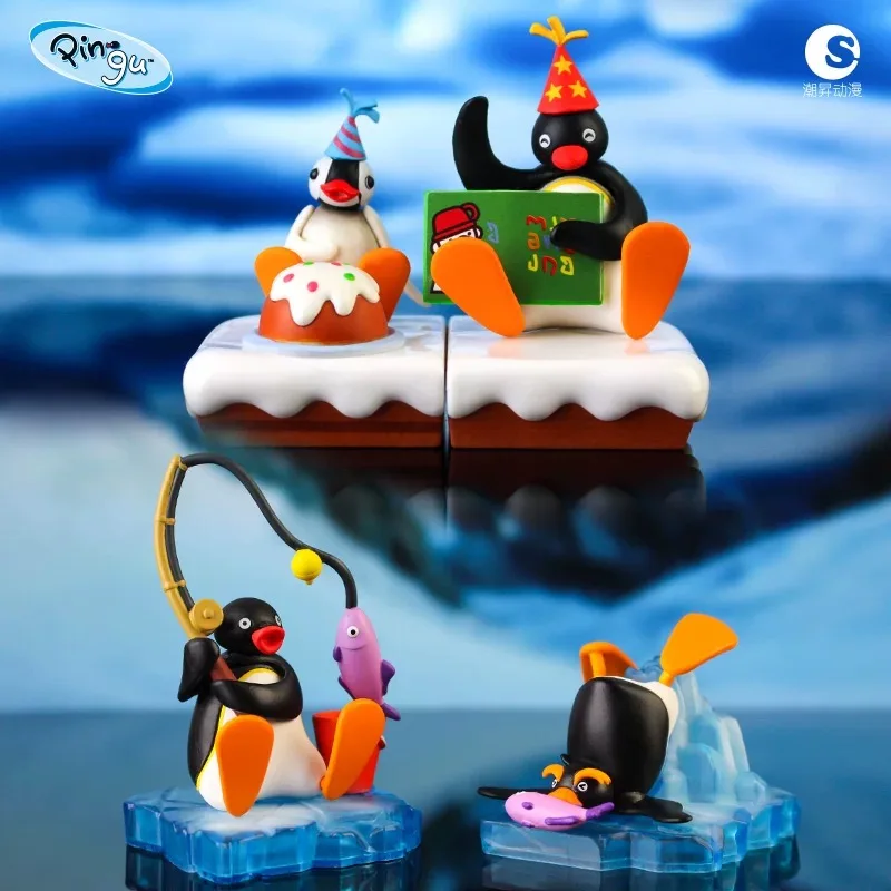 【レア未開封】PINGU ミニチュアワールド 4/5種ミニコンプセット（非売品） d3dacbba103ffb9e3a9889ae411dcd