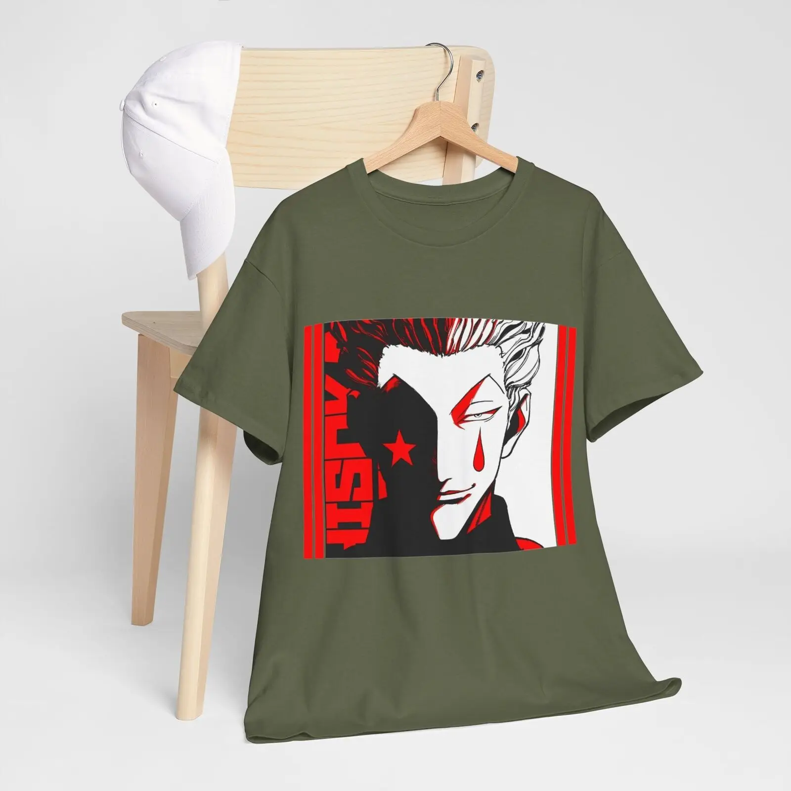 Hisoka T-Shirt Hunter X Hunter Manga Strip HXH Anime Unisex Tshirt T-Shirt Tee