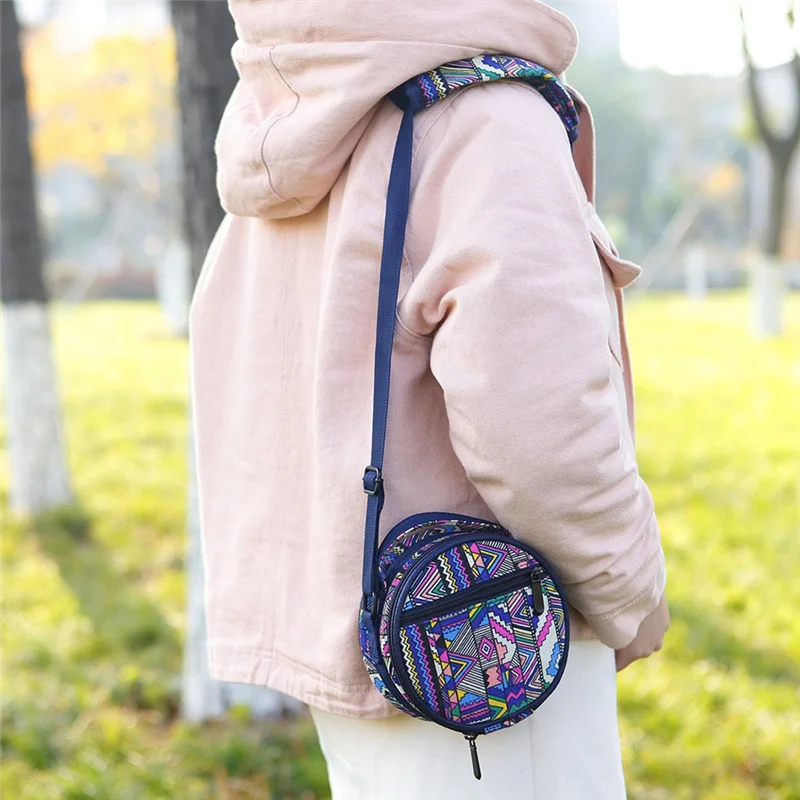 5.5인치 스틸 텅 드럼 백, 에테르 드럼 백, 핸드팬 드럼, 산스크리트 드럼 백, 핸드 숄더 백 쉬운 설치 사용하기 쉬운