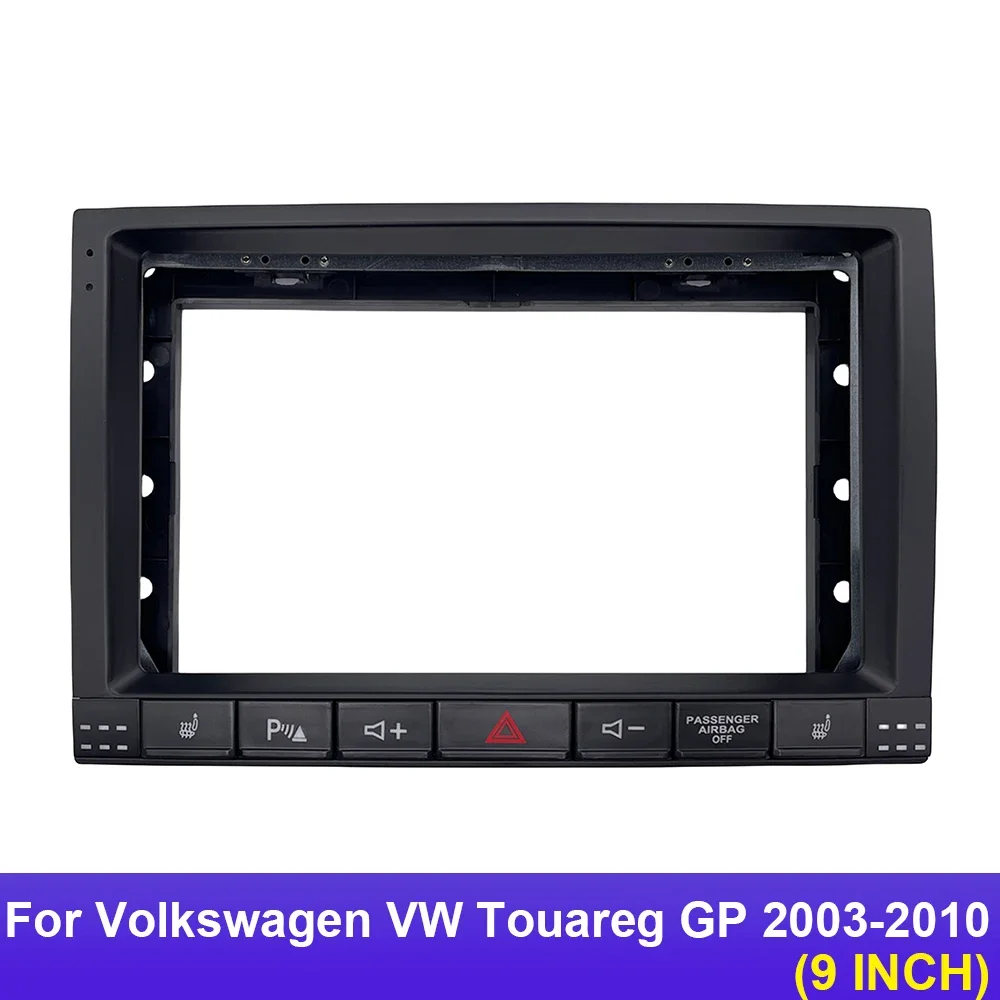 

9-дюймовый автомобильный кабель рамки для Volkswagen VW Touareg GP 2003-2010, Android-экран Android, панель приборной панели, рамка Fascias Deco