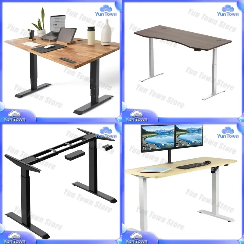 for 2026 Modern Standing Desk Frame Adjustable Height Sit Stand Up Desk for Home Office Desk Frame Electric Height Adjustable