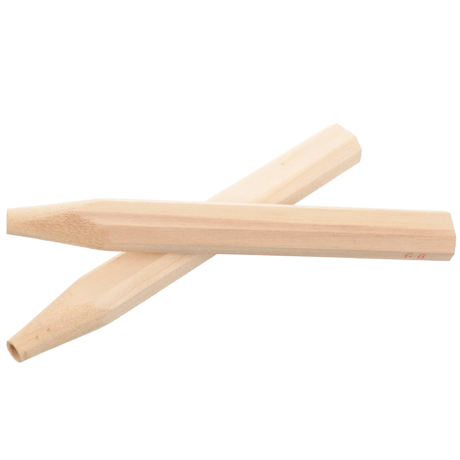 

2Pcs Badminton Racket Handle Wooden Grip Replacement Repair Anti Slip Sports Handle Grip Restore Original Racket Feel