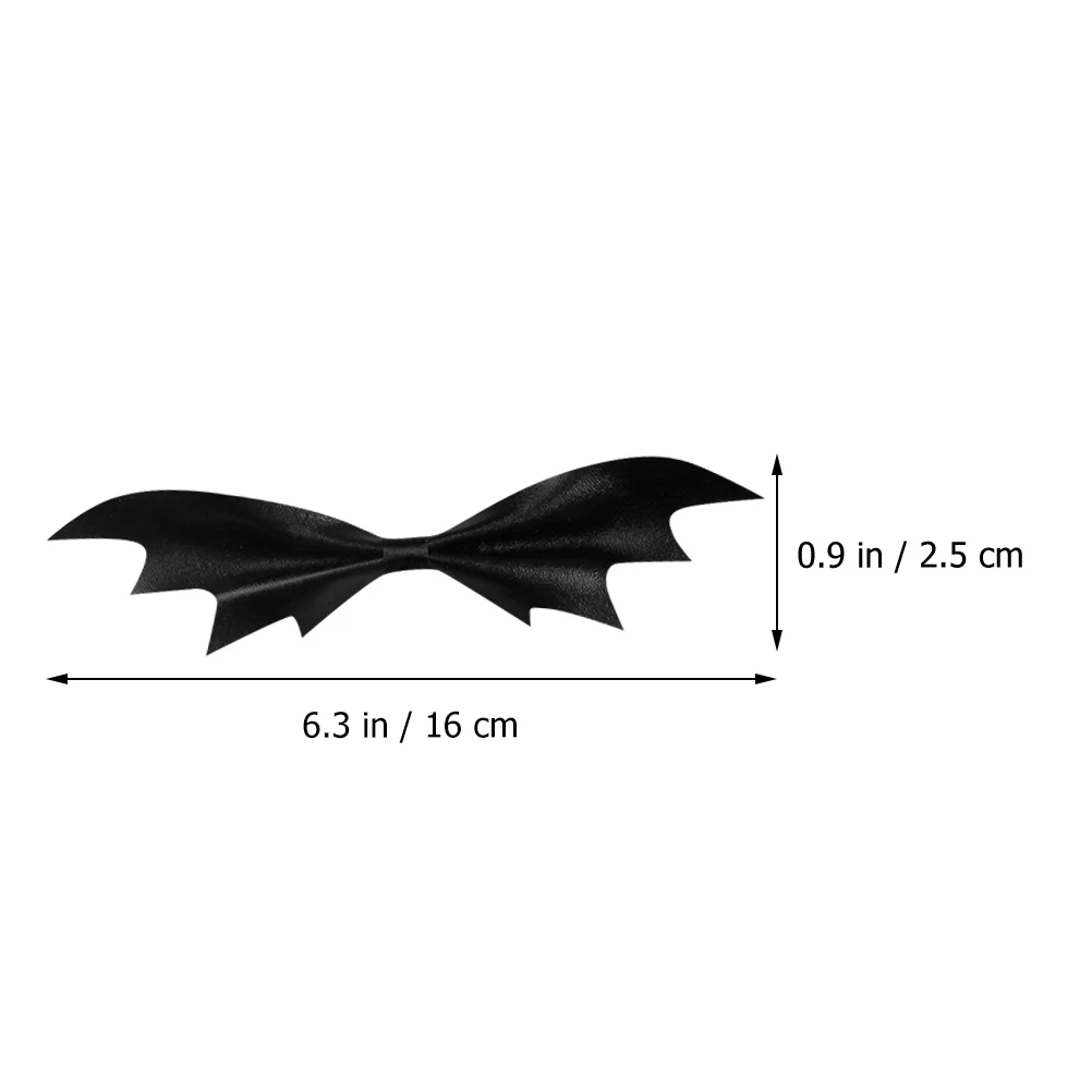 

Halloween Bat Wings Hair Clips Teeth Hairpin Clips Duckbill Clip Gothic Style Retro Material Hair Accessories