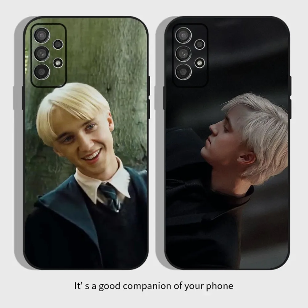 Actor D-Draco M-Malfoy Phone Case For Samsung Galaxy A13,A21s,A22,A31,A32,A52,A53,A71,A80,A91 Soft Black Cover