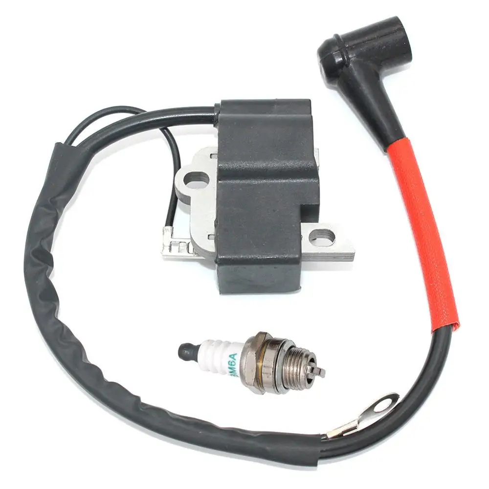 

Ignition Coil with Spark Plug BM6A for Dolmar PS-460 PS-460D PS-500 PS-500D PS-510 PS-4600S PS-4600SH PS-5000 PS-5000D PS-5000H