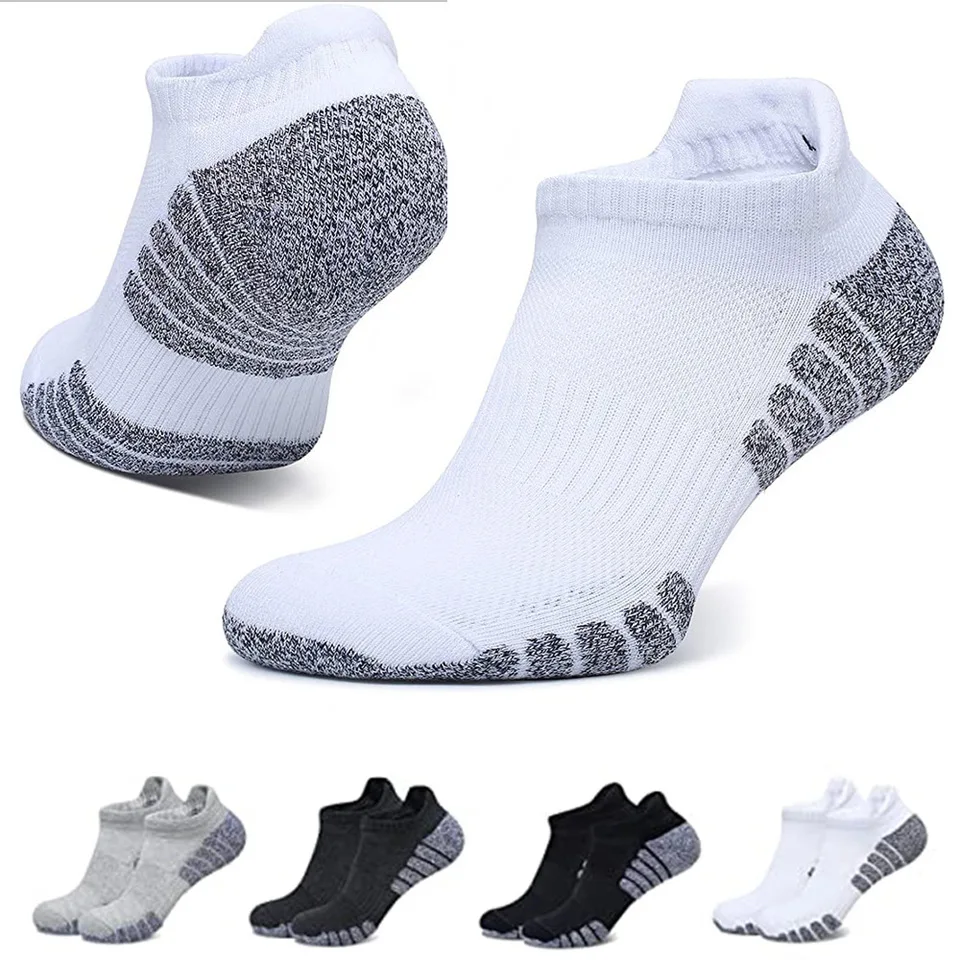 

6pairs bottom running socks mesh boat socks non-slip breathable sports socks Low cut Men's socks Women's socks