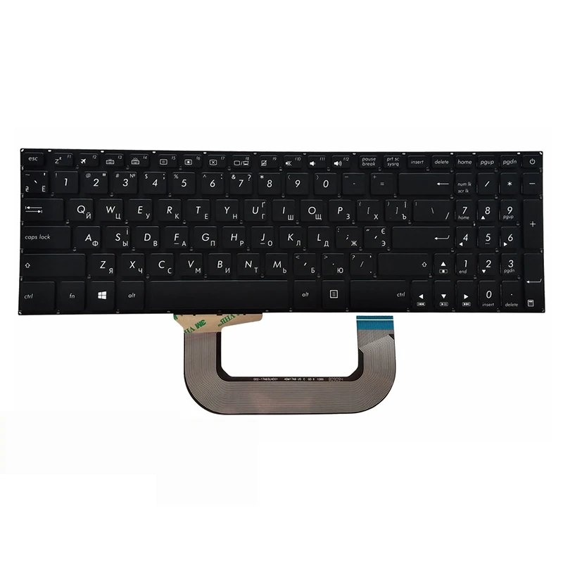 Imagem -02 - Teclado Portátil para Asus fr gr la ru Eua X705 uf na fd m ma mb X705u X705ua X705ud X705uq X705c N705 fd fn ud A705