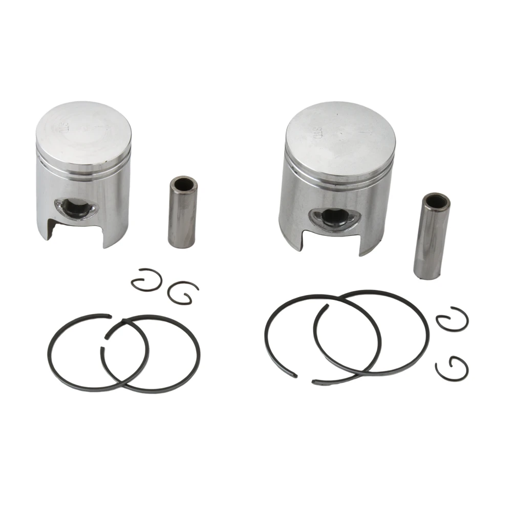 50cc 70cc 40mm 47mm Piston Kit For Piaggio 50 Nrg Extreme Rst Mc2 Zip Sp 50cc 2-Stroke Scooter Engine