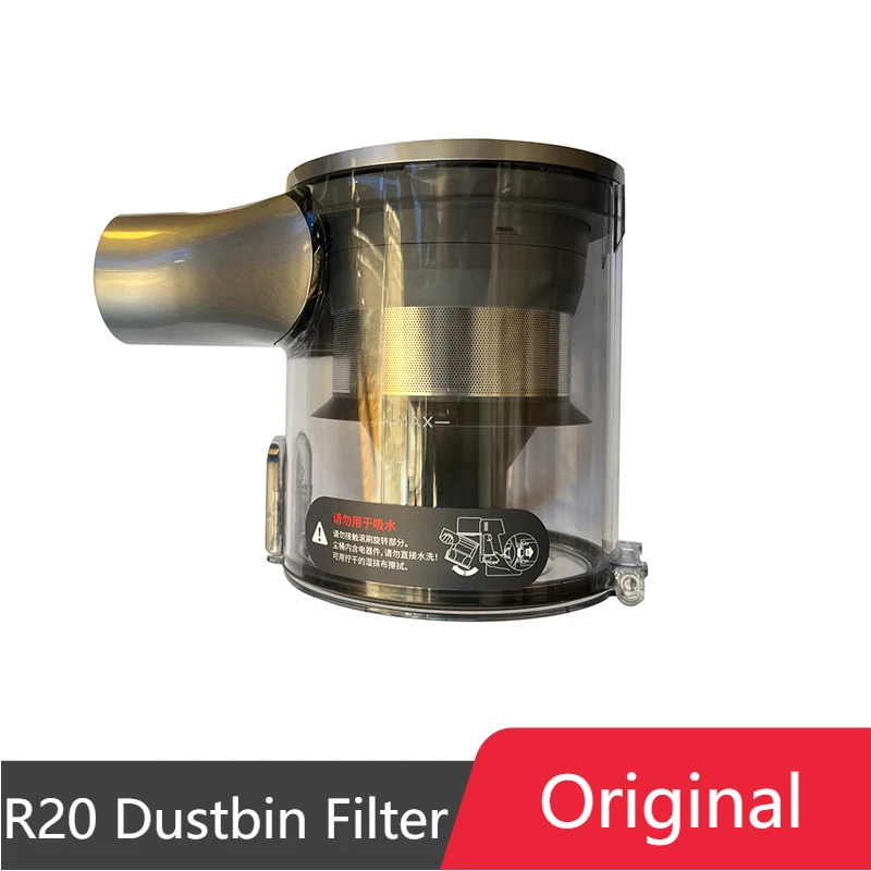 Original Dustbin Cyclone Filter for Dreame R20 Handheld Wireless Vacuum Cleaner Spare Parts Dust Cup Dust Box Accessories