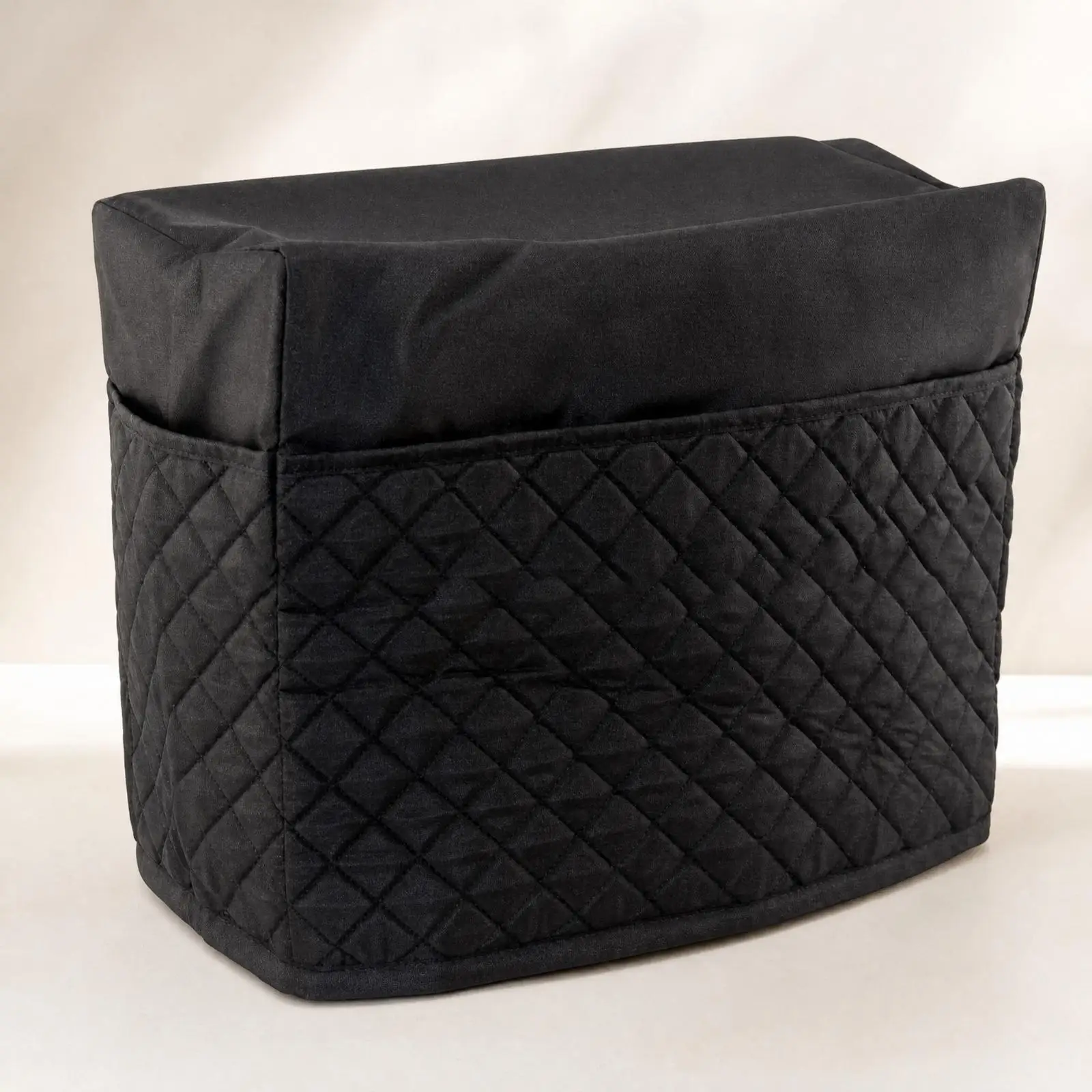 Quilted Sewing Machine Cover Dust-Proof Padded Sewing Machine Cover Dustproof Lightweight for Home Sewers, Outdoor Use