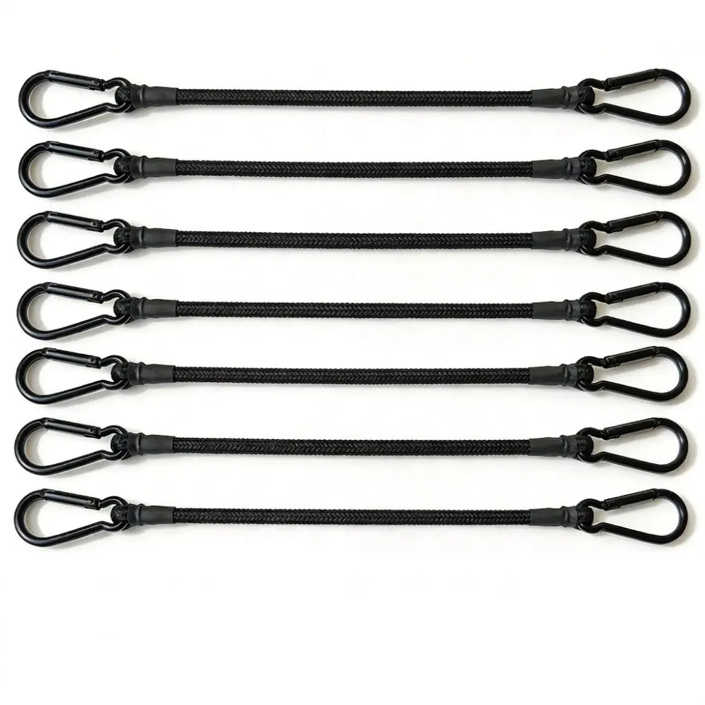 Heavy Duty Elastic Bungee Cord Luggage Tie Down Strap Outdoor Bicycle Rack Motorcycle Trunk Fixed Cargo Binding Accessory