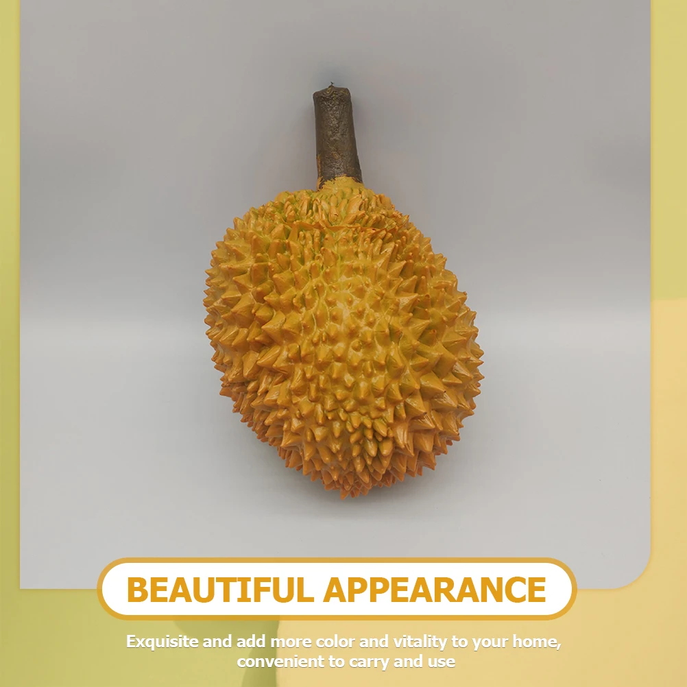 

Artificial Durian Fruit DecorImitation Plastic Model Party Table Centerpieces for Home Kitchen Display Fake Fruits