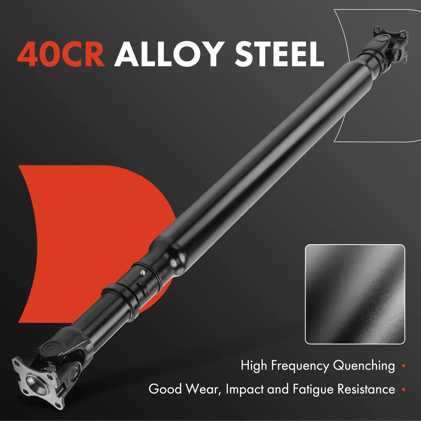 A-Premium Rear Driveshaft Prop Shaft Assembly for Toyota Land Cruiser 2016-2021 Lexus LX570 2016-2021