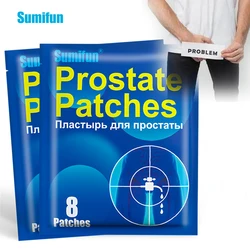 Sumifun 8pcs Prostatic Navel Plaster Prostatitis Prostate Treatment Patch Medical Urological Urology Man Health Care Pain Relief