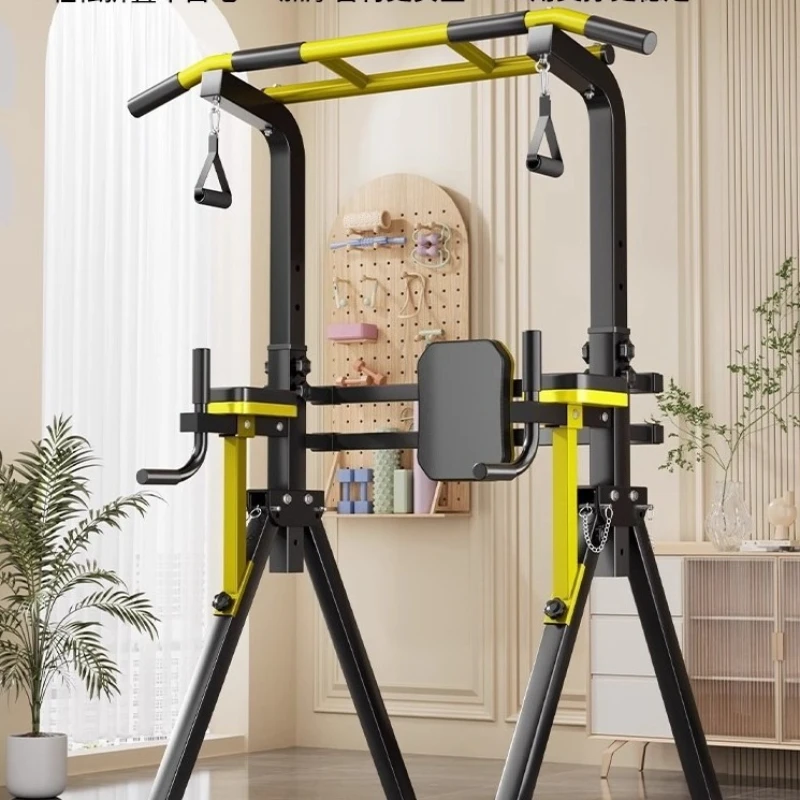 Folding horizontal bar fitness equipment household indoor children's boom parallel bar arm flexion and extension