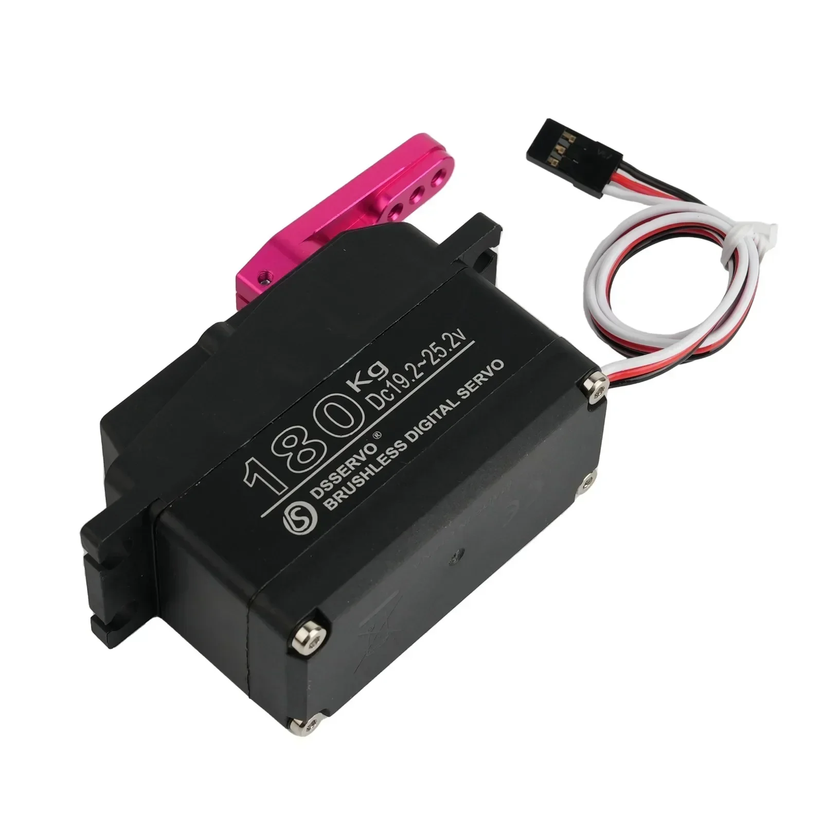 BLS51180-24V 180KG 메탈 디지털 서보 9.6-12.6v 고토크 18T 로커 암 포함 1:5 RC카/바하카 로봇 암에 적합