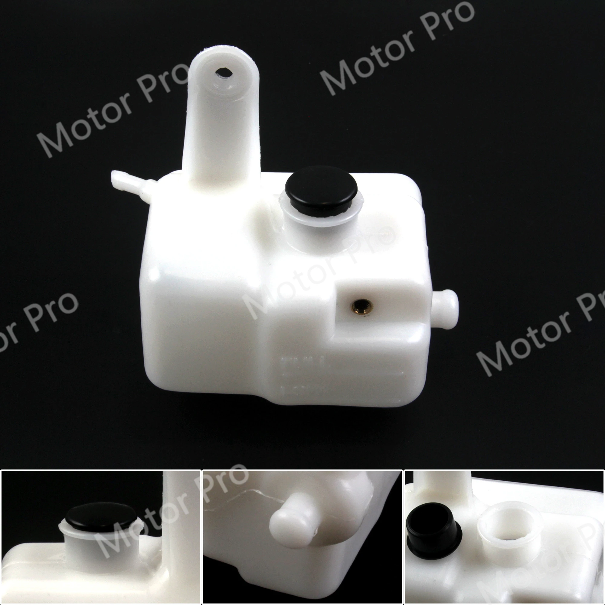 Motorcycle Coolant Reservoir Tank Radiator Fit For Yamaha YZF R1 2004 2005 2006 Water Storage Overflow Bottle ABS Plastic