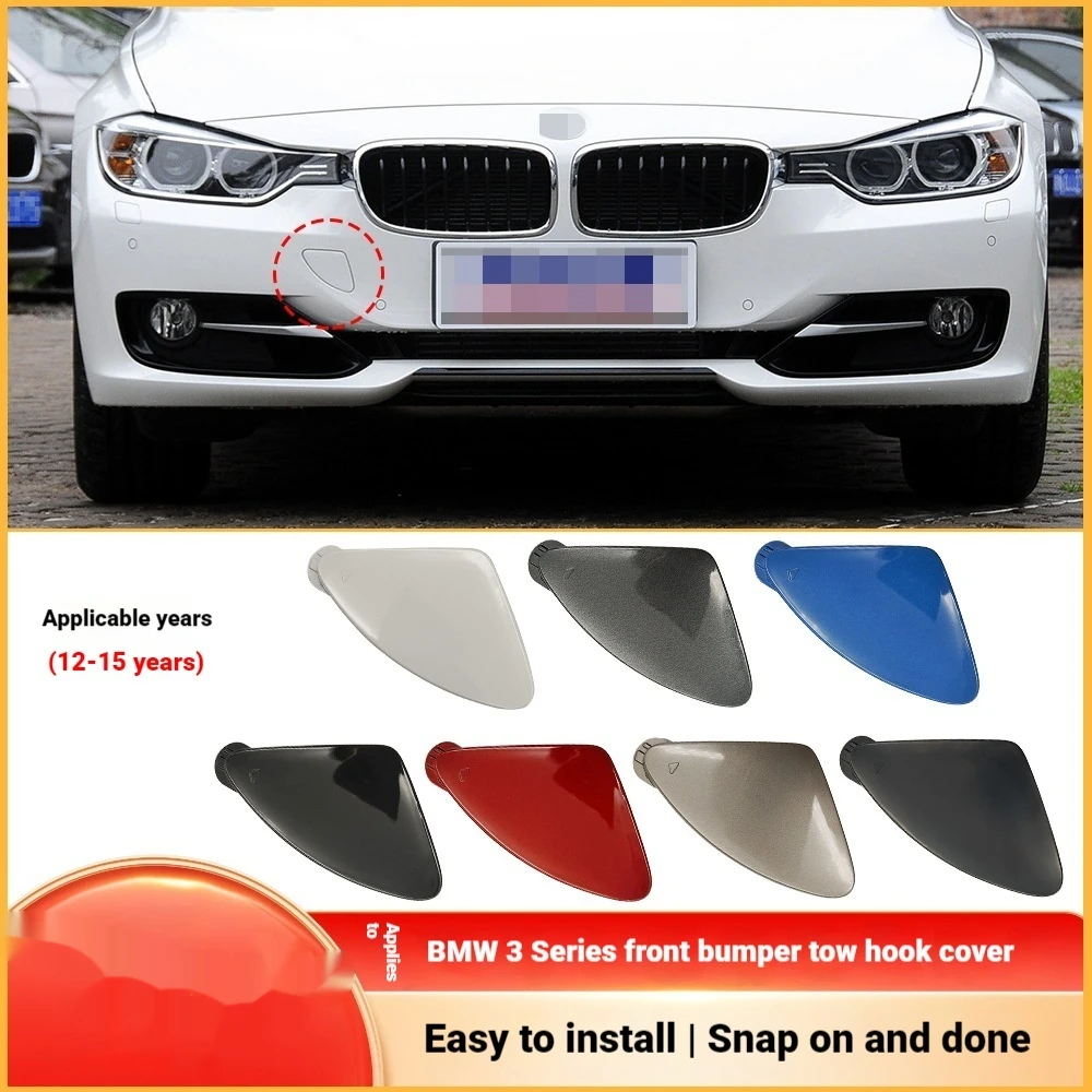 for-short-axle-bmw-3-series-f30-front-trailer-cover-front-bumper-traction-hook-hole-cover-51117293116