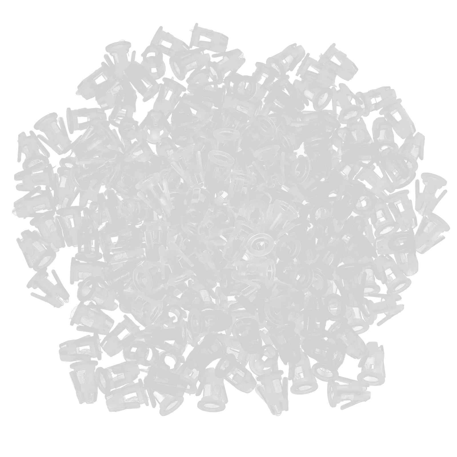 

200 Pcs LED Light Bead Plug Safety Cap Plastic Socket Single Cover Pp Plugs for
