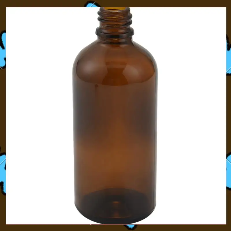 

Promotion! 4X 100ML Amber Glass Spray Bottle With Black ATOMISER Sprays,Refillable Container For Essential Oil / Aromatherapy Us