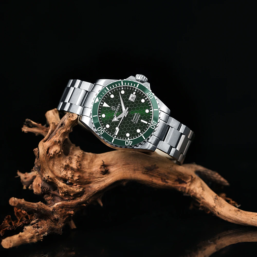 

Boderry Titanium Diver Watch SEATURTLE.OCEAN Automatic Mechanical Mens 200M Waterproof New Luxury Wristwatch