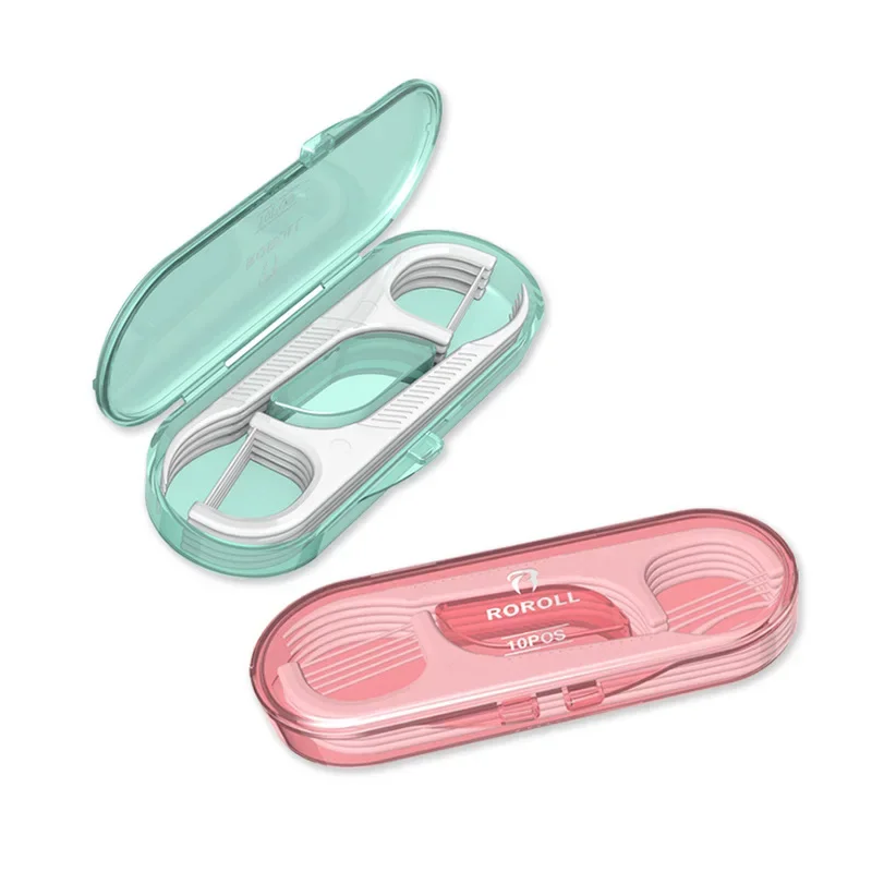 50×10Pcs/Box Dental Floss Flosser Picks Toothpicks Teeth Stick Interdental Brush Tooth Cleaning Dental Floss Pick Oral Care