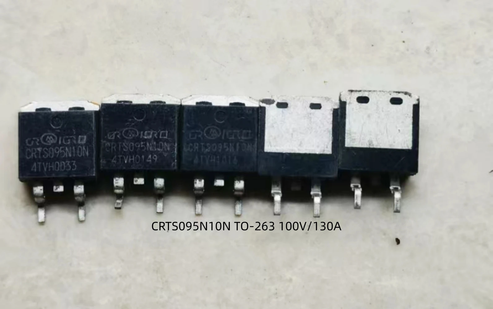 CRTS095N10N TO-263 100V/130A MOS field effect transistor