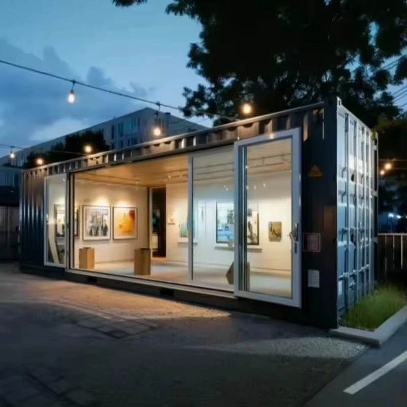 

Prefab Foldout Room Mobile Versatile Foldable House for Bedroom Living Room Workshop School Home Folding Container House