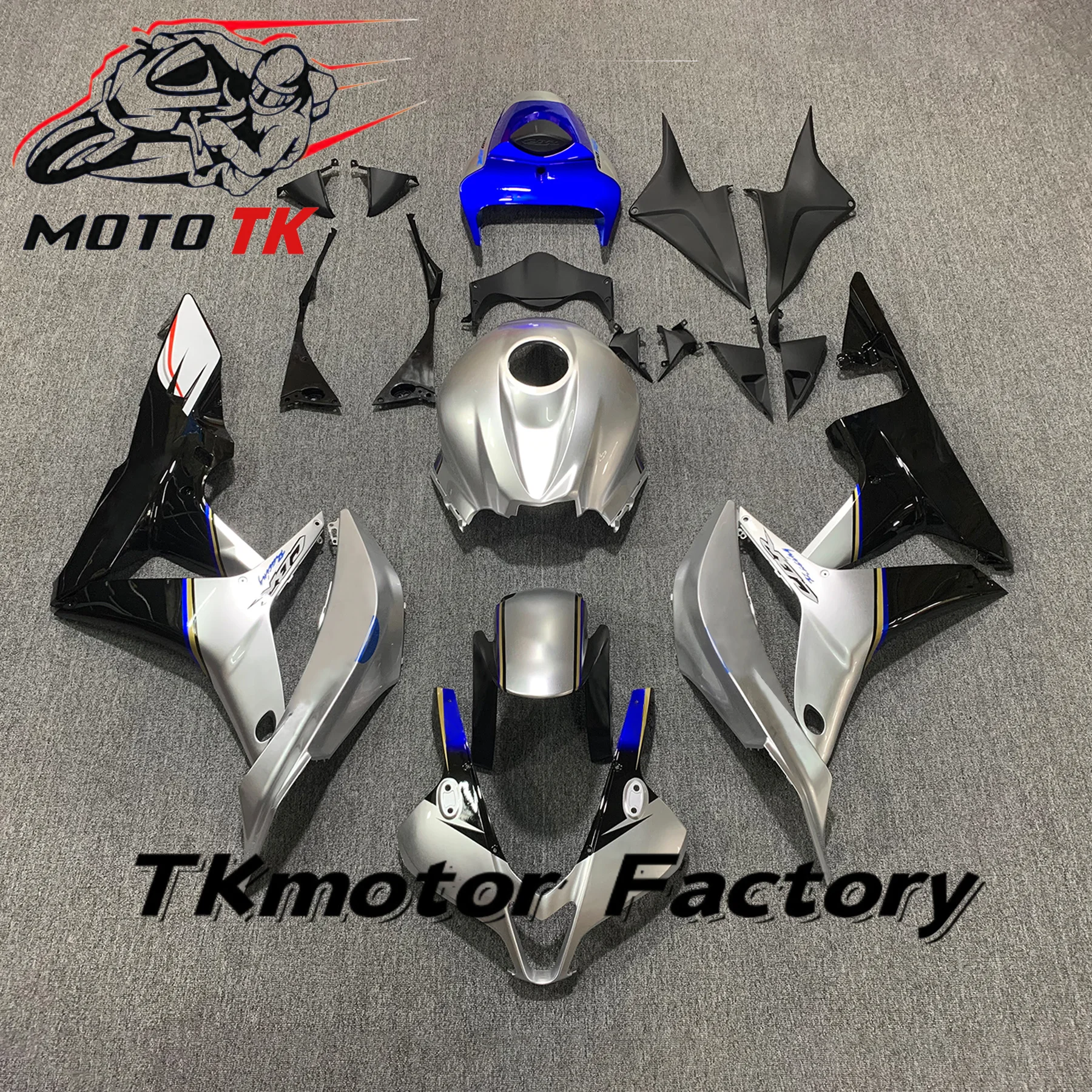 صالح لهوندا CBR600RR 2007-2008 هيكل السيارة الهدايا المجمعة الهدايا المجمعة الكاملة الهدايا المجمعة هيكل السيارة هدية عالية الجودة ABS حقن #5