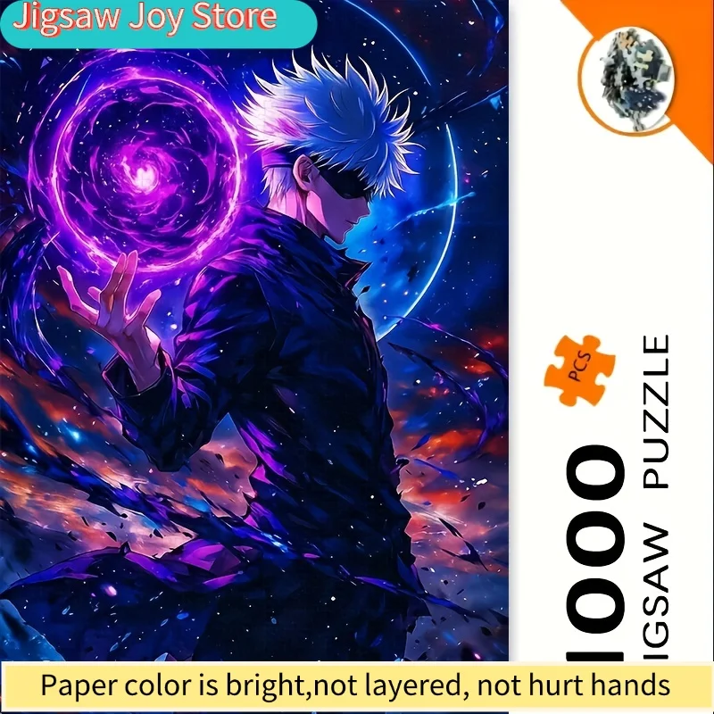 

A Box of s Anime Jigsaw Puzzle - Adult Challenge Puzzle, Brightly Colored, Family Interactive Activity, Suitable for Intermedi