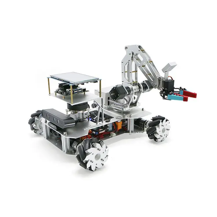 

M100 Mecanum Wheel Programmable Educational ROS Robot with Arm