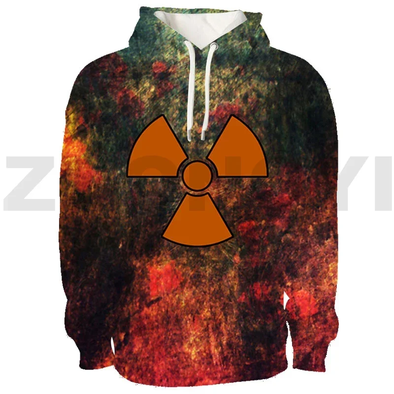 3D Anime Teenagers Hoodies S.T.A.L.K.E.R. 2 Heart of Gun Hoodie Stalker 2 Sweatshirt Casual Pullover Oversized Streetwear 2022